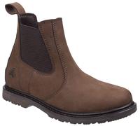 Amblers Aldingham Dealer Boots - Waterproof, Occupational Work Boot Brown 10 UK