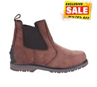 Amblers AS148 Sperrin Lightweight Waterproof Pull On Dealer Safety Boot - Brown - Size 6
