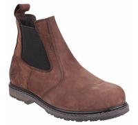 Amblers AS148 Sperrin Lightweight Waterproof Pull On Dealer Safety boots Brown