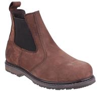 Amblers AS148 Sperrin Lightweight Waterproof Pull On Dealer Safety Boot - Brown - Size 8