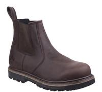 Amblers Carlisle Dealer Boot Brown Full grain water resistant leather upper, I
