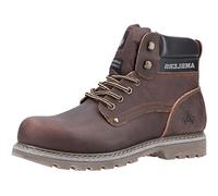 Amblers Dorking Casual Lace Up Boot Brown Crazy Horse