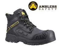 Amblers Flare Safety Boots Composite Leather Waterproof Lace Work S7 Boot Mens
