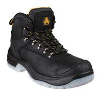 Amblers FS199 Black Safety Work Boots Leather Steel Toecap Midsole S1 Sizes 4-14