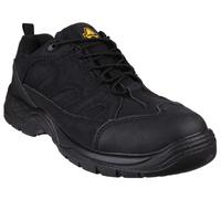 Amblers Safety FS214 Vegan Friendly Mens Shoes - Black - Size UK 12
