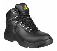 Amblers FS218 Waterproof Lace Up Safety boots Black WR SRC Leather