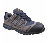 Amblers FS34C Metal Free Lightweight Lace up Safety trainers Blue P SRC
