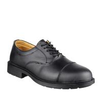 Amblers FS43 Black Leather Safety Shoes Steel Toecap Midsole Sizes 6-14