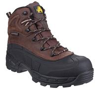 Amblers FS430 Orca - Men’s High Ankle Safety Boots Brown Size: 13 UK