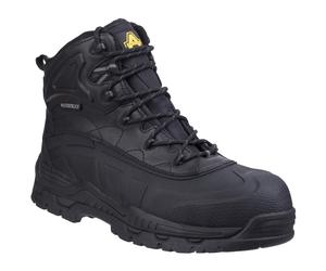 Amblers FS430 ORCA Waterproof Composite Safety Boot Industrial Use Black Brown