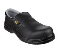 Amblers FS661 Safety Shoe Slip-On Metal Free Composite Toe Black Antibacterial