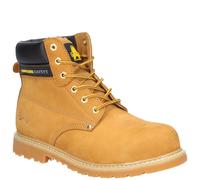 Amblers FS7 Honey Leather Safety Boots Steel Toecap Midsole Sizes 4-13