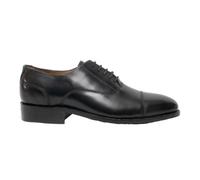 Amblers James Leather Soled Oxford Shoe - Black Leather - UK Size 7 - Mens Shoe
