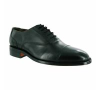 Amblers Lace Mens shoes JAMES LEATHER SOLED OXFORD DRESS Black Leather