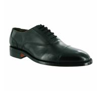 Amblers Lace Mens shoes JAMES LEATHER SOLED OXFORD DRESS Black Leather