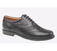 Amblers Liverpool Oxford Brogue Black Size 10
