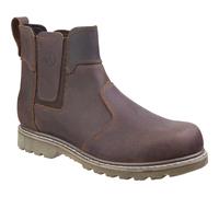 Amblers Safety Dealer Boot Abingdon - Brown Crazy Horse - UK Size 9
