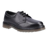 Amblers Mens Classic Shoes - Aldershot Leather Gibson Shoe in Black, 3-6.5