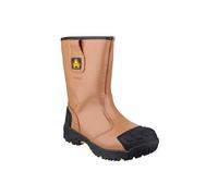 Amblers Safety FS143 Waterproof pull on Safety Rigger Boot 14 (49) Brown