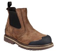 Amblers Safety Fs225 Safety Boot, Brown, 10 UK