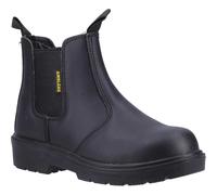 Amblers Mens Safety FS116 Dual Density Pull On Safety Dealer Boots Black Size 15