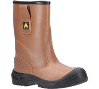 Mens Safety Rigger Boots Amblers FS142 S3 SRC Durable Bumb Cap Toe WR UK4-15