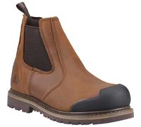 Amblers Mens Safety FS225 Goodyear Welted Waterproof Pull On Chelsea Safety Boots6 Brown Size 11