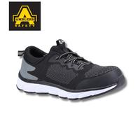 Amblers Safety Men's AS718 Steel Toe Safety Trainer 7 (41) Black