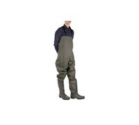 Amblers Men's Tyne Chest Safety Wader Wellingtons in Green | Size: 7 Amblers Green 7