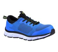 Amblers S1P Vegan blue composite toe/midsole safety trainer work shoe AS718