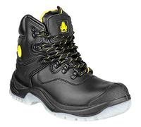Amblers S3 black water resistant steel toe cap/midsole work safety boot size 4UK #FS198