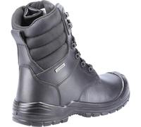 Amblers Safety 240 Boot Black Upper is made with Water Resistant Leathers, Dee