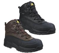 Amblers Safety Amblers Orca Mens Lace Up Composite Toe Safety Waterproof Boots - Black - UK 13 / EU 47