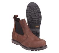Amblers AS148 Sperrin Lightweight Waterproof Pull On Dealer Safety Boot - Brown - Size 11
