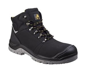 Amblers Safety AS252 Mens Leather Safety Boots (8 UK) (Black)