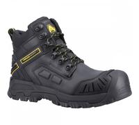 Amblers Men's 'Flare' Waterproof Safety Footwear in Black | Size: 7 Amblers Black 7