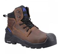 Amblers Safety AS980C Crusader S3 WR HRO SRC Safety Boots Brown UK6.5 UK6.5 - EU40 - US7.5