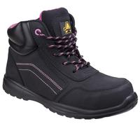 Amblers Safety Black AS601 Lydia Composite Safety Boot With Side Zips