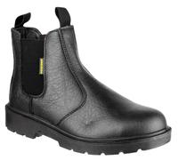 Amblers Safety Black FS116 Dual Density Pull on Safety Dealer Boots