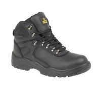 Amblers Safety: Black FS218 Waterproof Lace Up Safety Boot 9