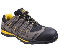Amblers Safety Black FS42C Metal Free Lace Up Safety Trainers