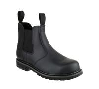 Amblers Safety Black FS5 Goodyear Welted Pull on Safety Dealer Boots