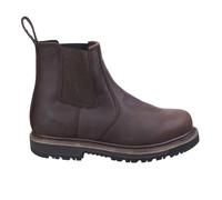 Amblers Carlisle Dealer Boot Brown Full grain water resistant leather upper, I