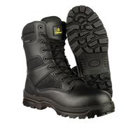 Amblers Safety Unisex Waterproof Metal Free Boots - Size 8 UK - Black