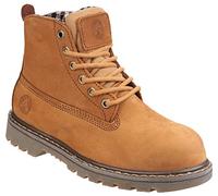 Amblers Safety Female FS103 Safety Boot, Brown, Size UK 8