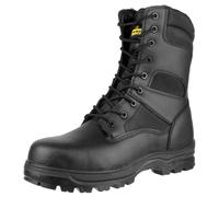 Amblers Safety FS009C Water Resistant Hi leg Lace up Boot Black Leather and br