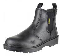 Amblers Steel FS116 Pull-On Dealer Boot/Unisex Boots (15 UK) (Black)