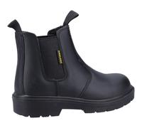 Amblers Safety Unisex FS116 Hardwearing Pull on Safety Dealer Boot, Black, Size UK 7