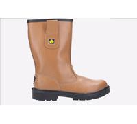 Amblers Fs124 Water Resistant Safety Boot Men's | Safety Boots | Tan | UK Size 7