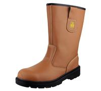Amblers Fs124 Water Resistant Safety Boot Men's | Safety Boots | Tan | UK Size 7
